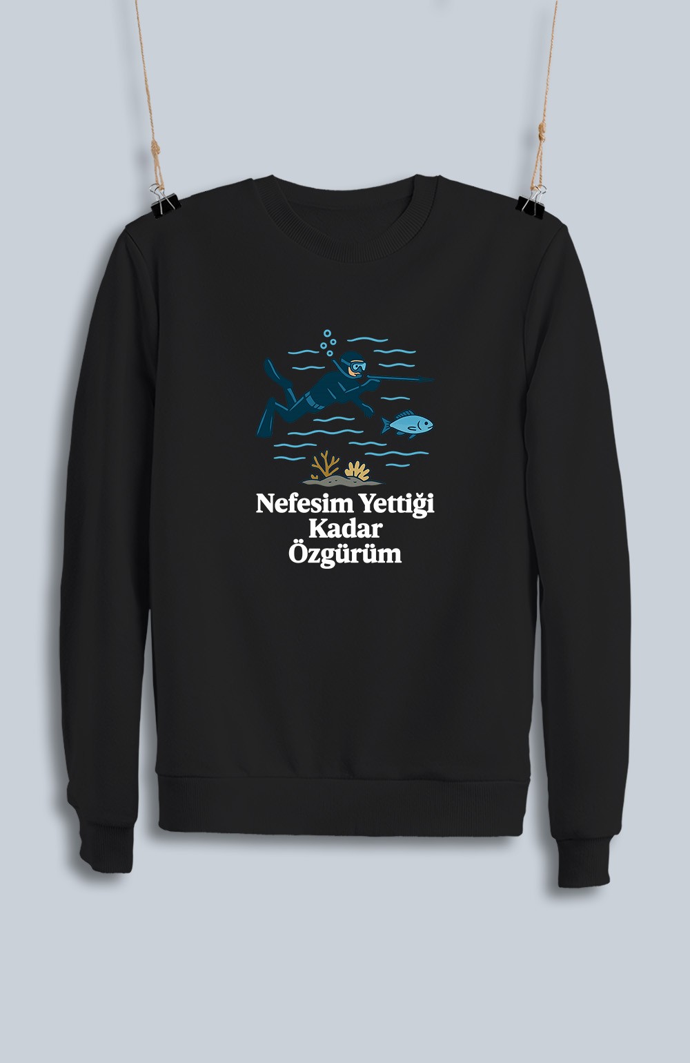 Nefesim Yettiği Kadar Özgürüm (Sweatshirt)
