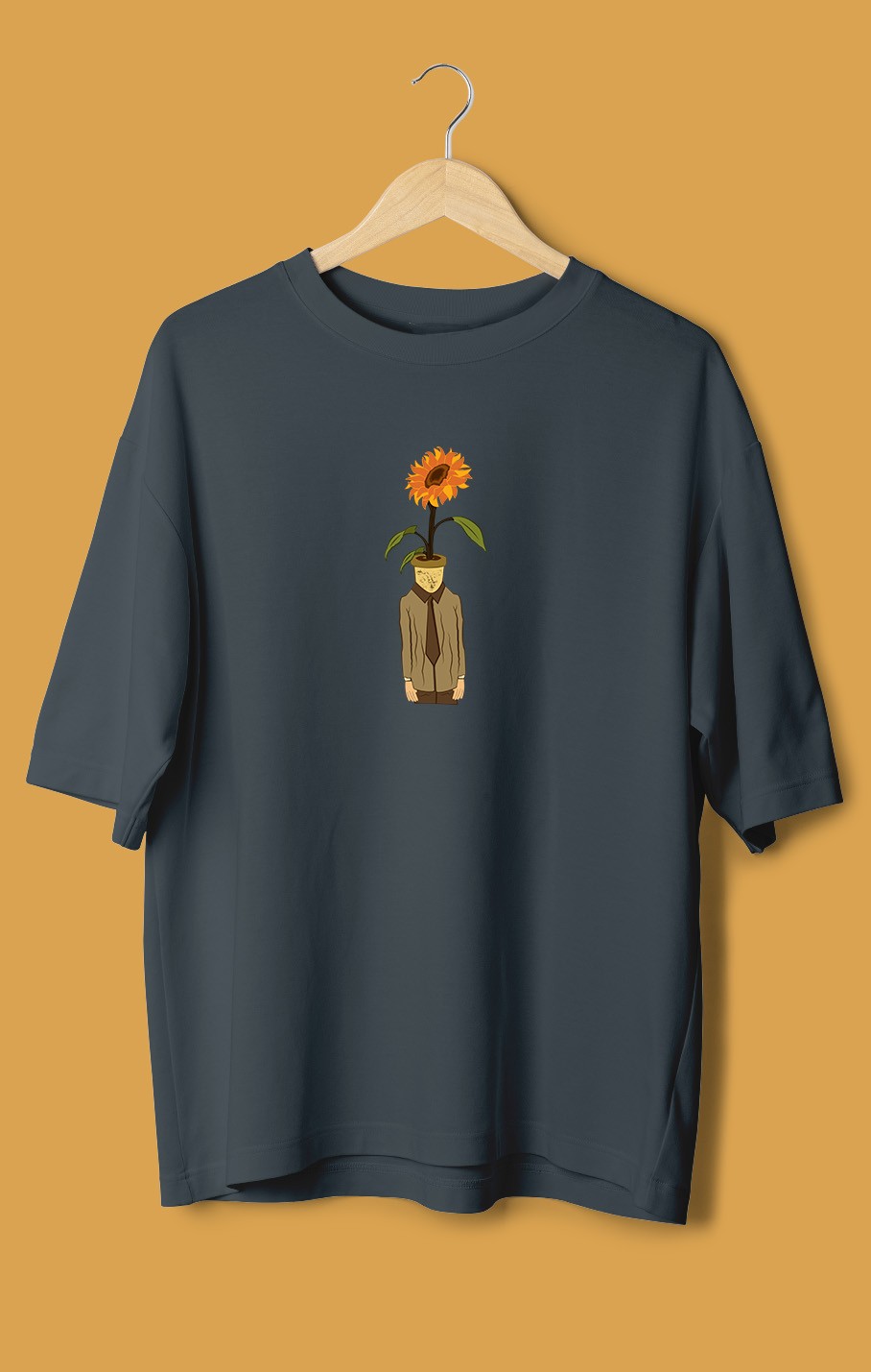 Gündendi Saksı Adam (Orijinal Oversize Tişört)