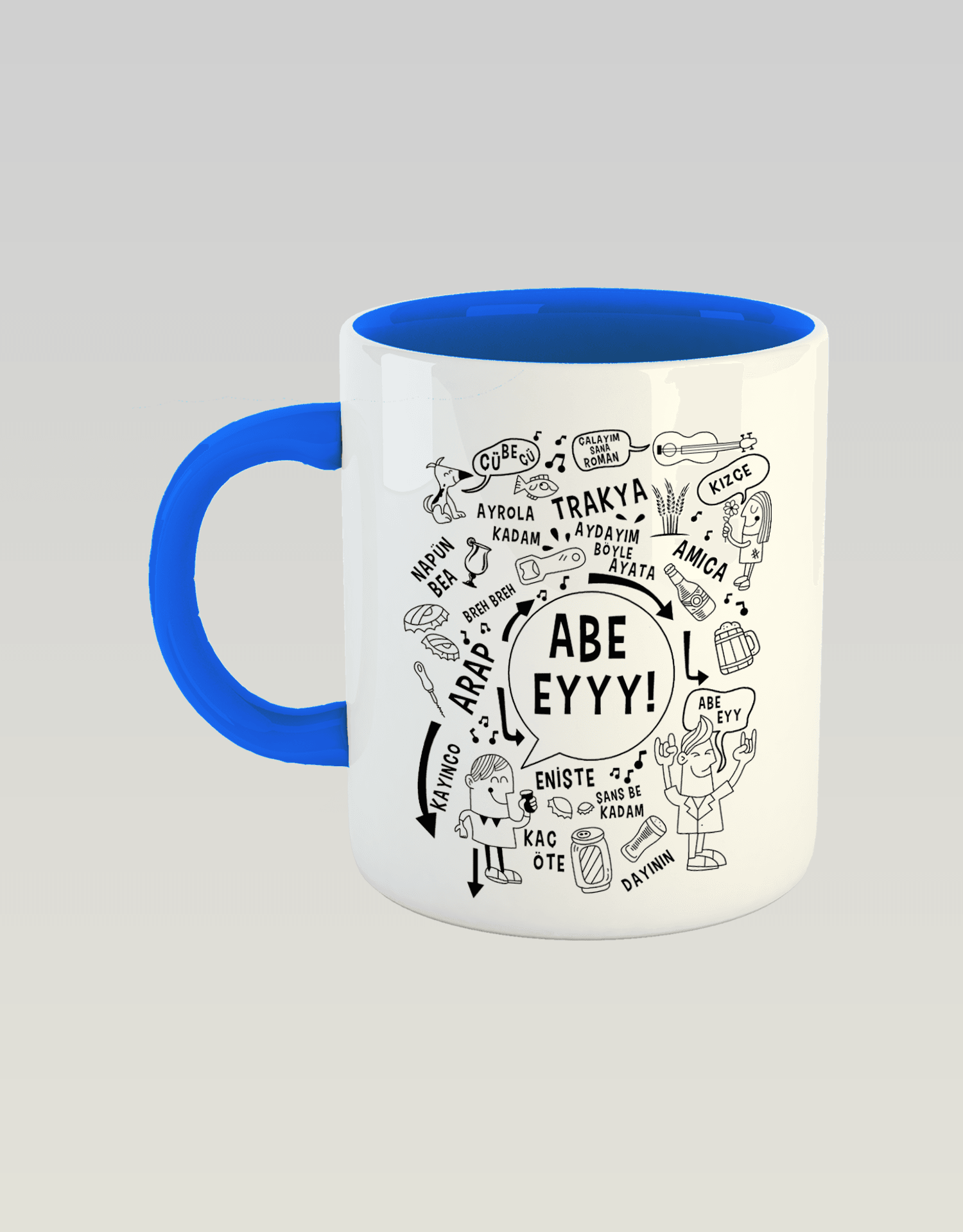 Abe Eyy (Porselen Kupa)