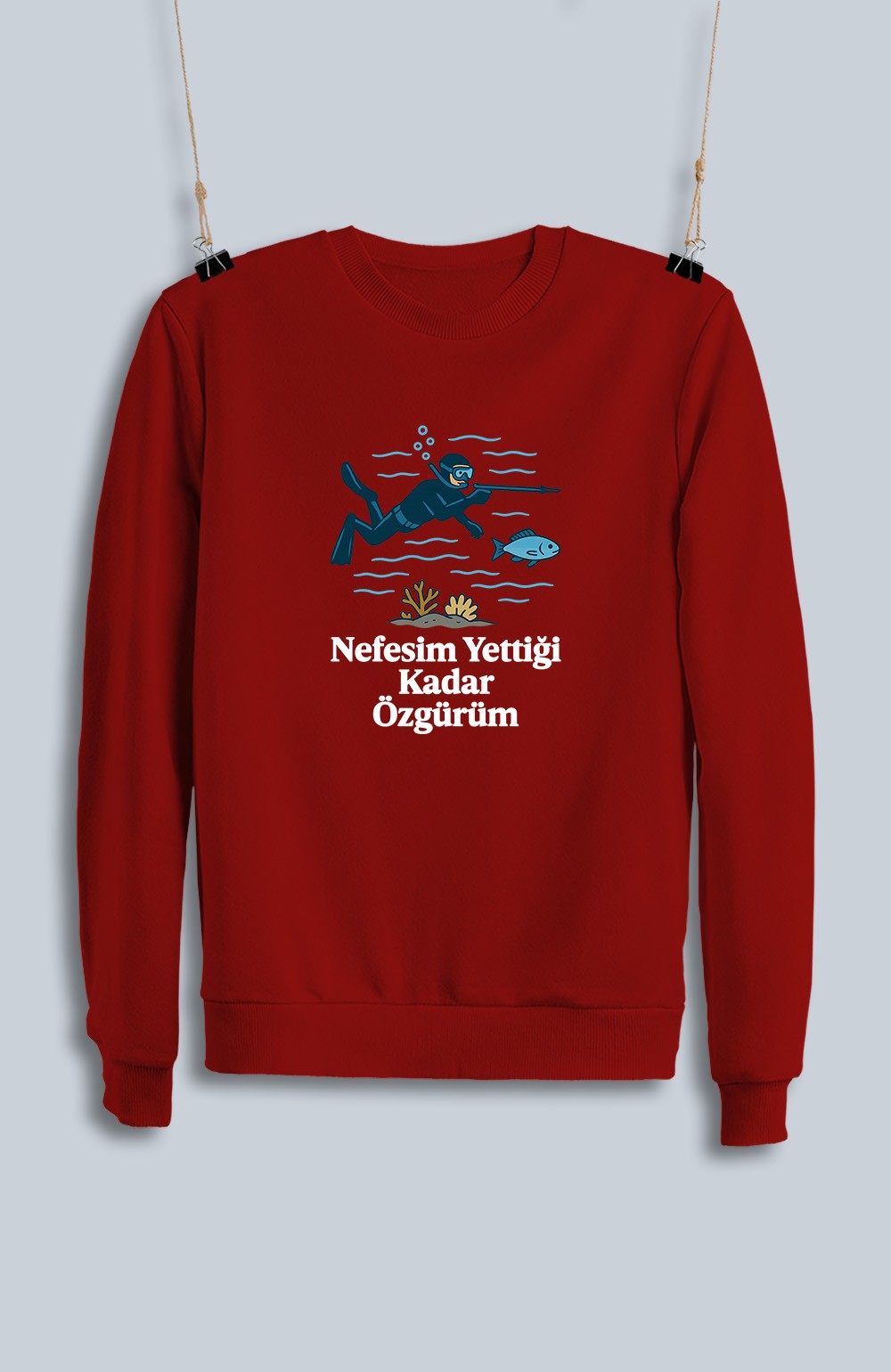 Nefesim Yettiği Kadar Özgürüm (Sweatshirt)