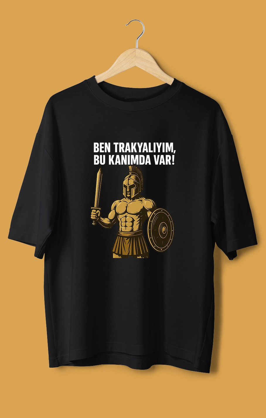  Ben Trakyalıyım, Bu Kanımda Var (Orijinal Oversize Tişört)