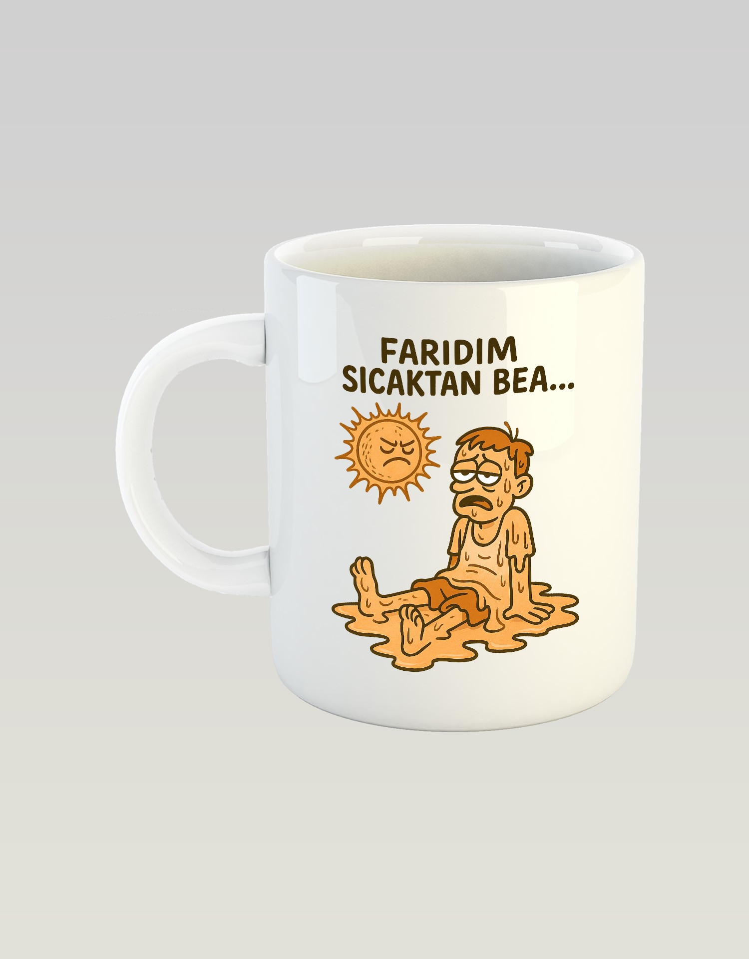 Farıdım Sıcaktan Bea (Porselen Kupa)