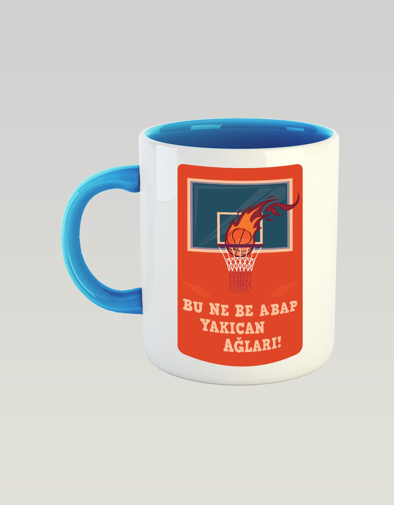 Bu Ne Be Abab Yakıcan Ağları! (Porselen Kupa)