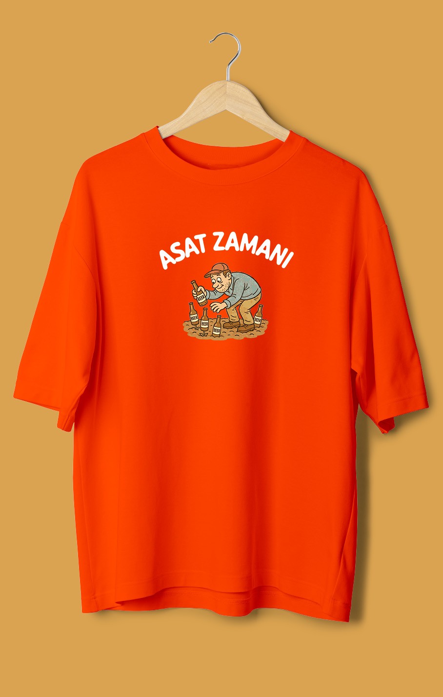 Asat Zamanı (Orijinal Oversize Tişört)