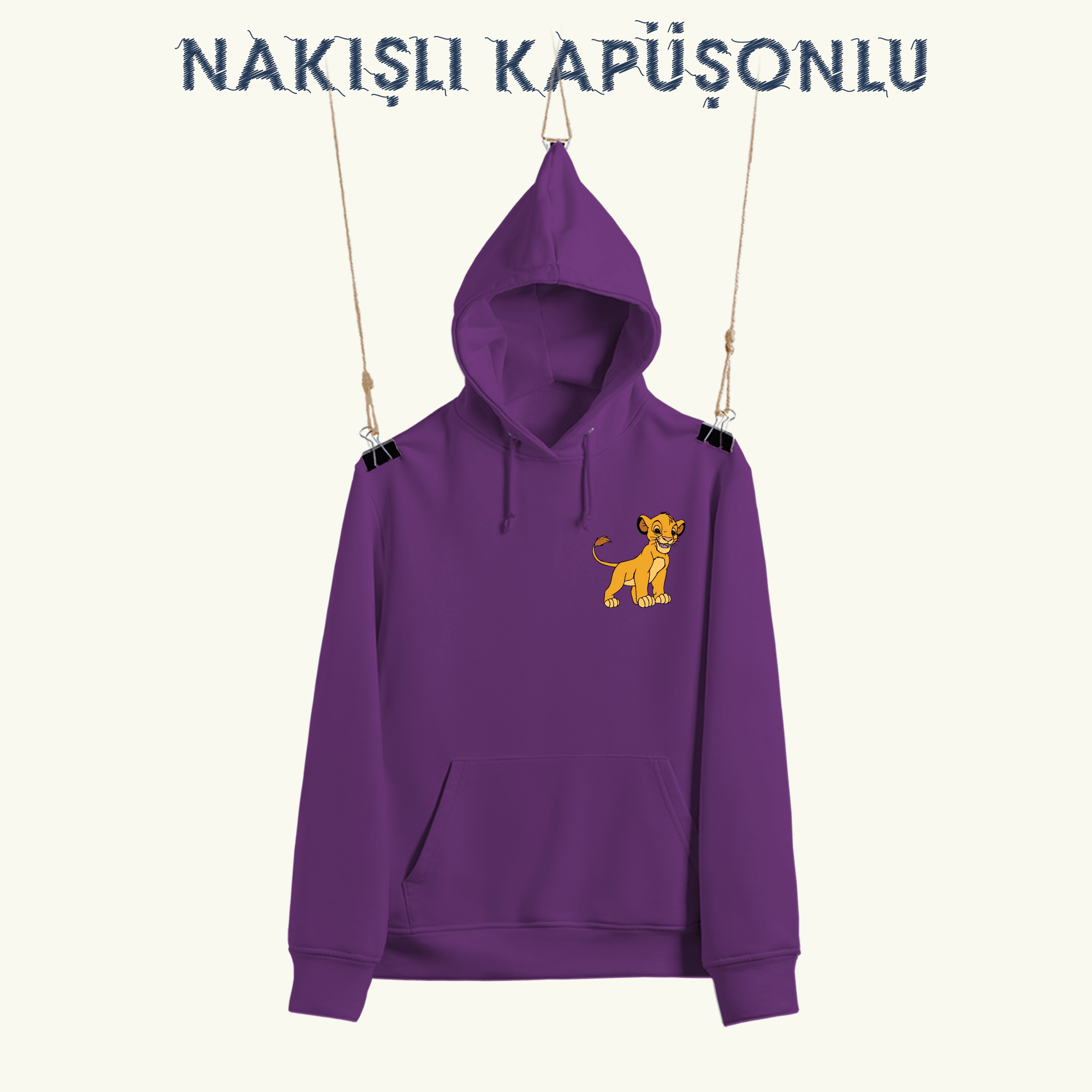 Aslan Kral Simba (NAKIŞLI KAPÜŞONLU)