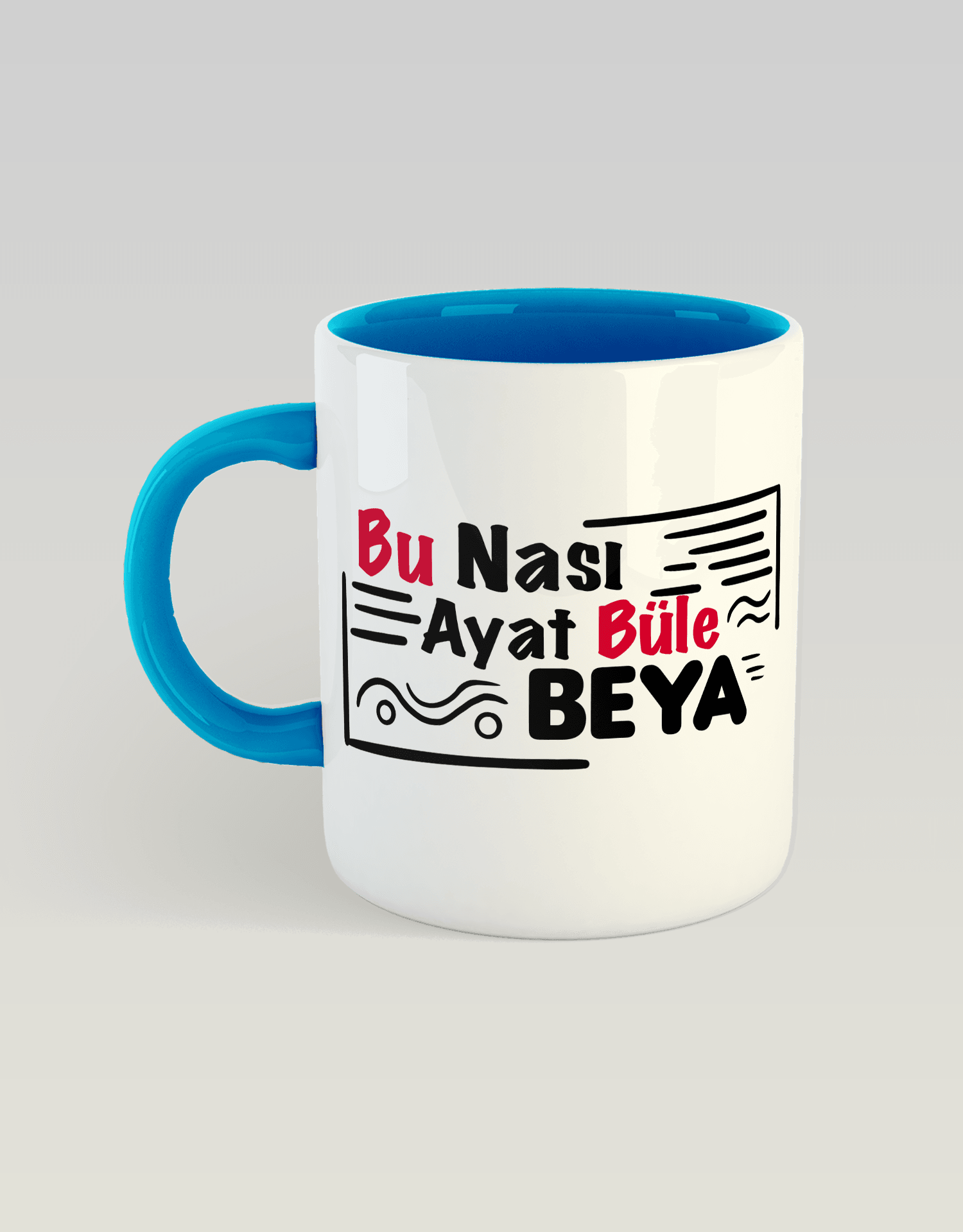 Bu nası ayat büle beya (Porselen Kupa) kupa07