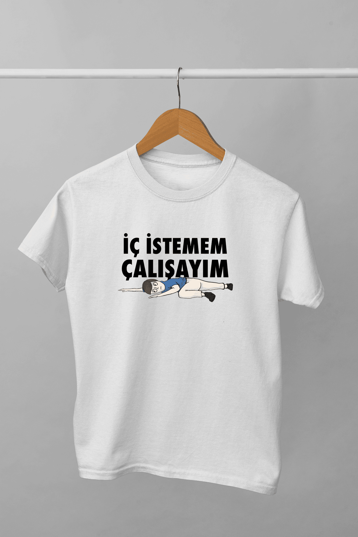 İç İstemem Çalışayım Kızan (Çocuk Tişörtü)