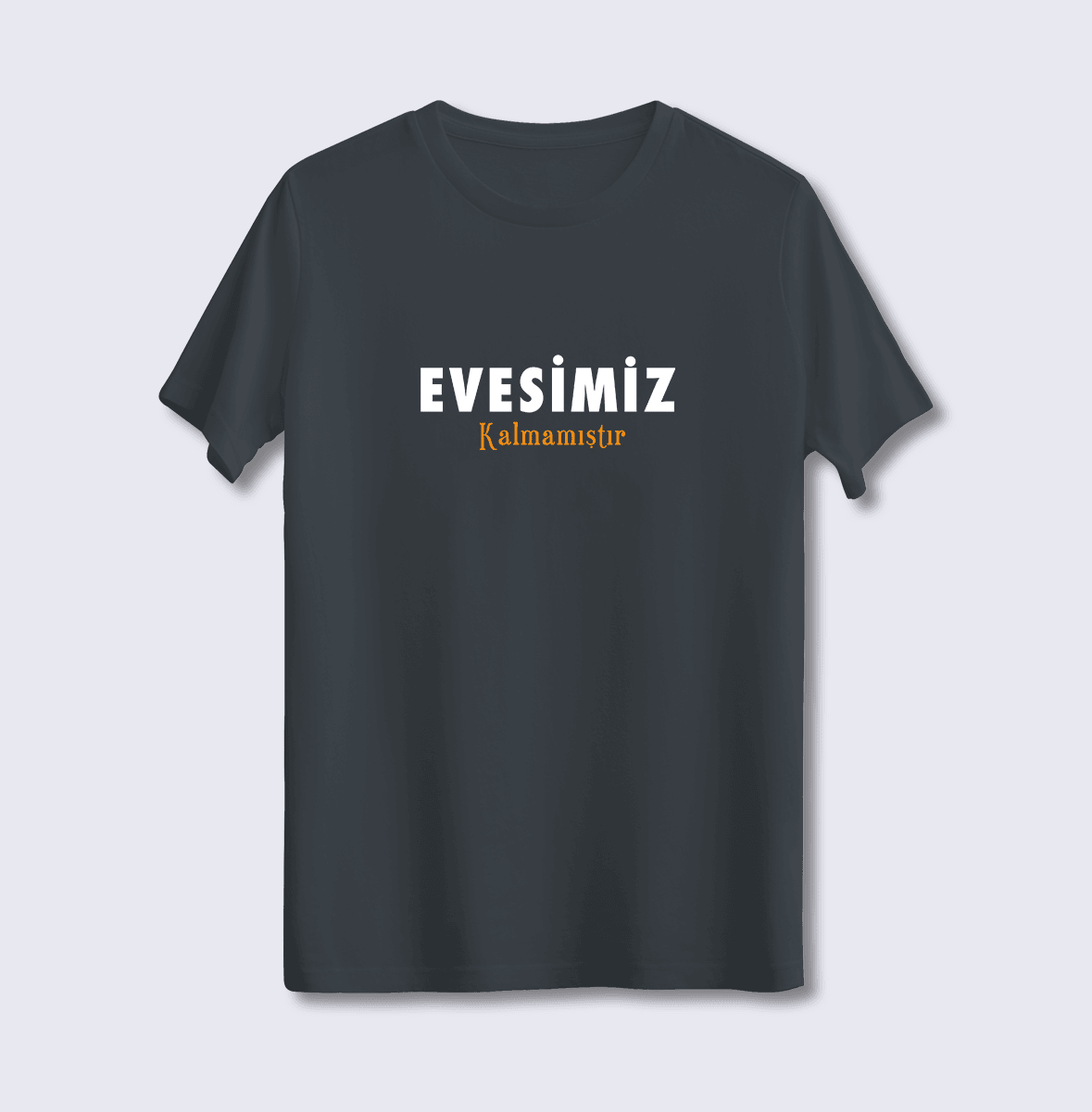 Evesimiz Kalmamıştır (Üniseks Tişört)