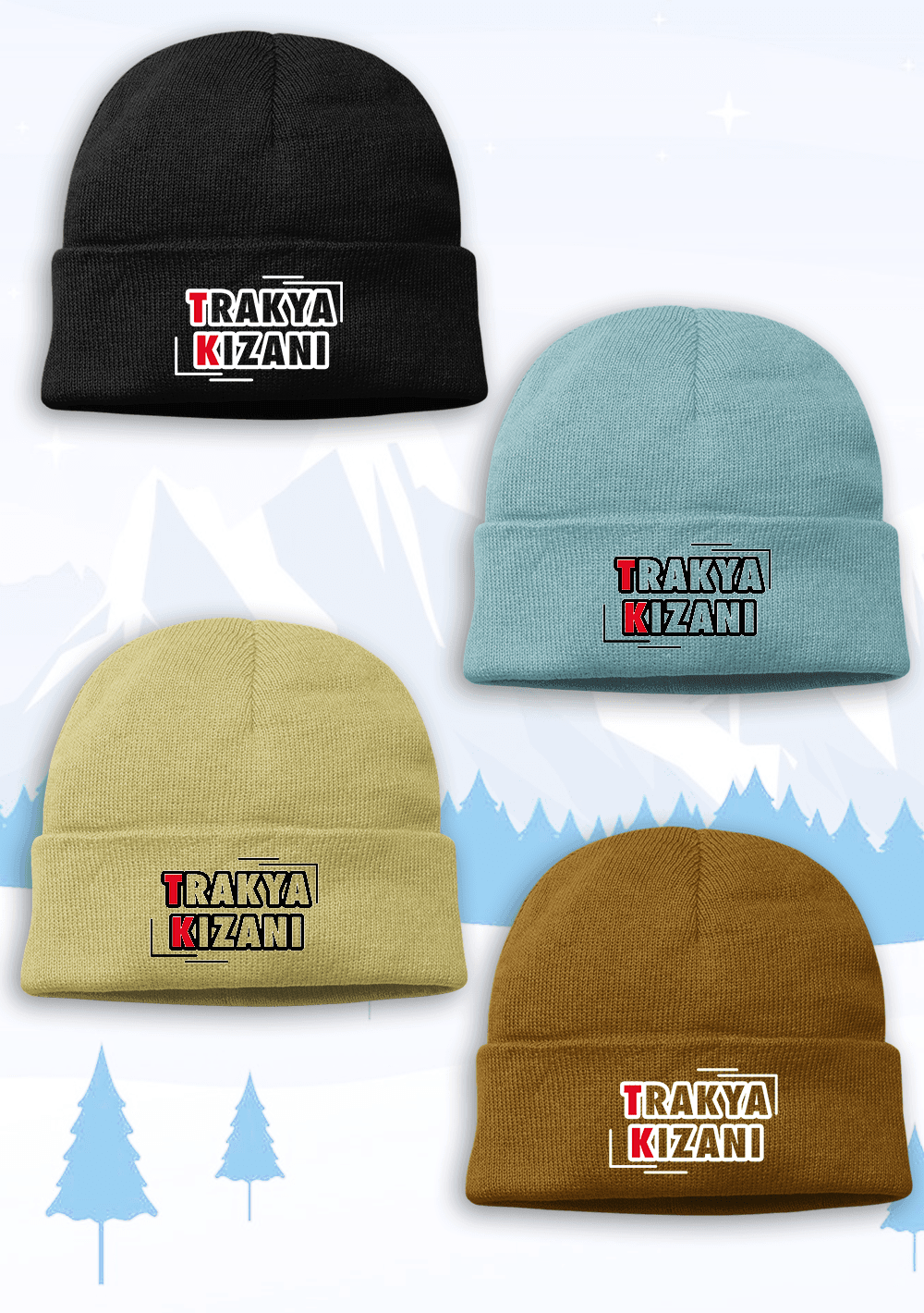 Trakya Kızanı (Bere, Şapka, Tata)