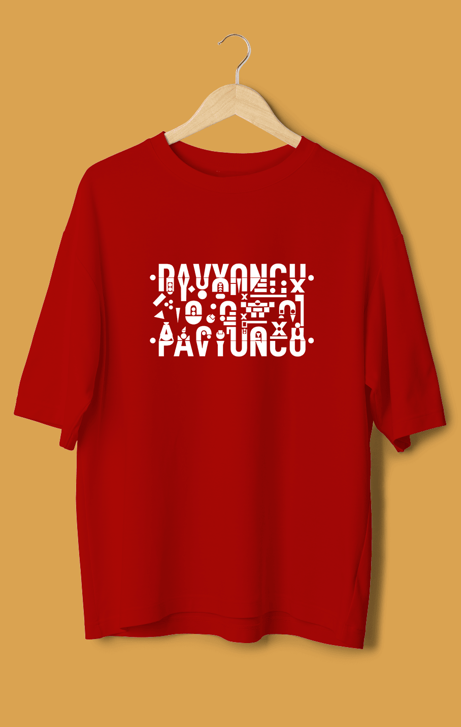 Pavyoncu Sübliminal Tasarım (Orijinal Oversize Tişört)