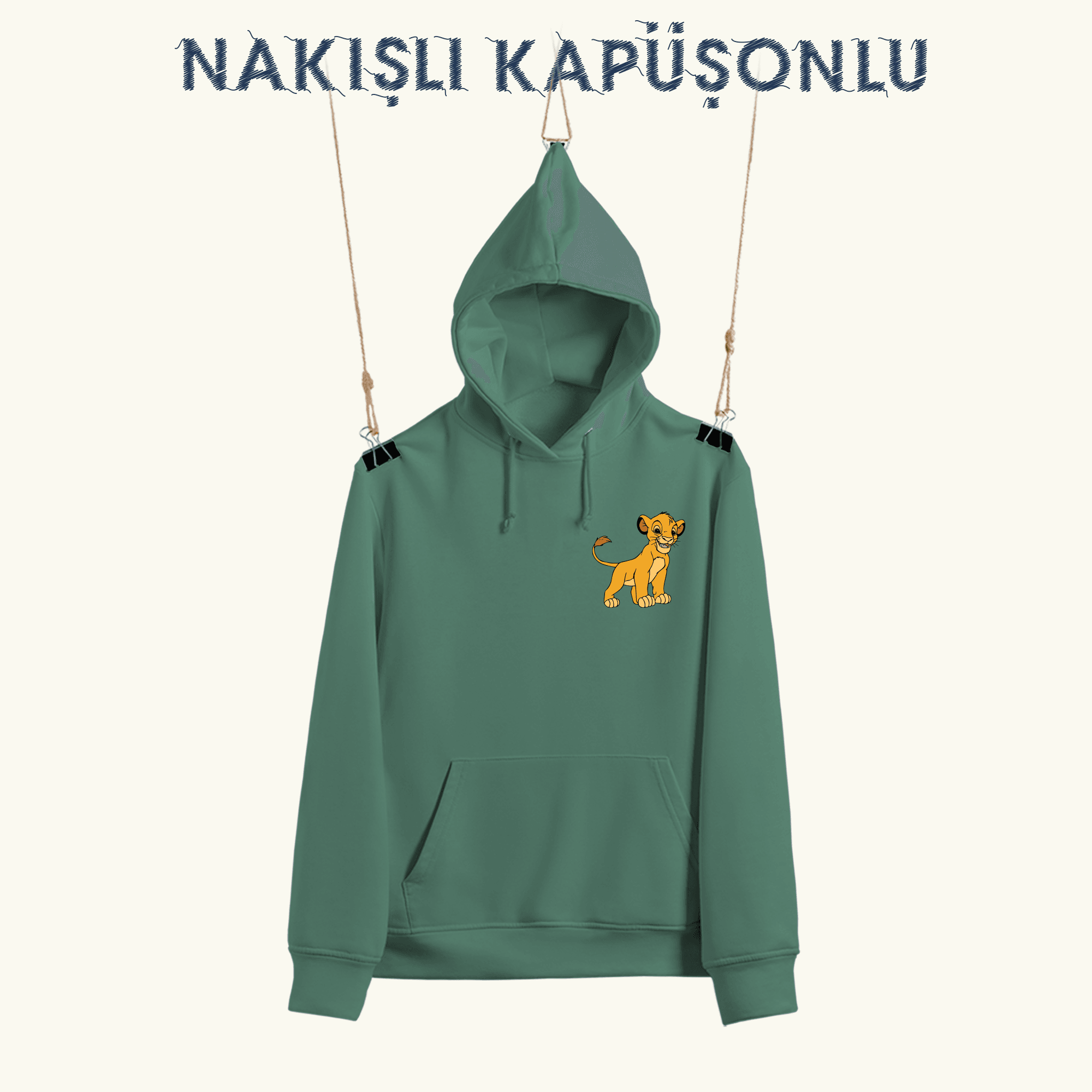 Aslan Kral Simba (NAKIŞLI KAPÜŞONLU)