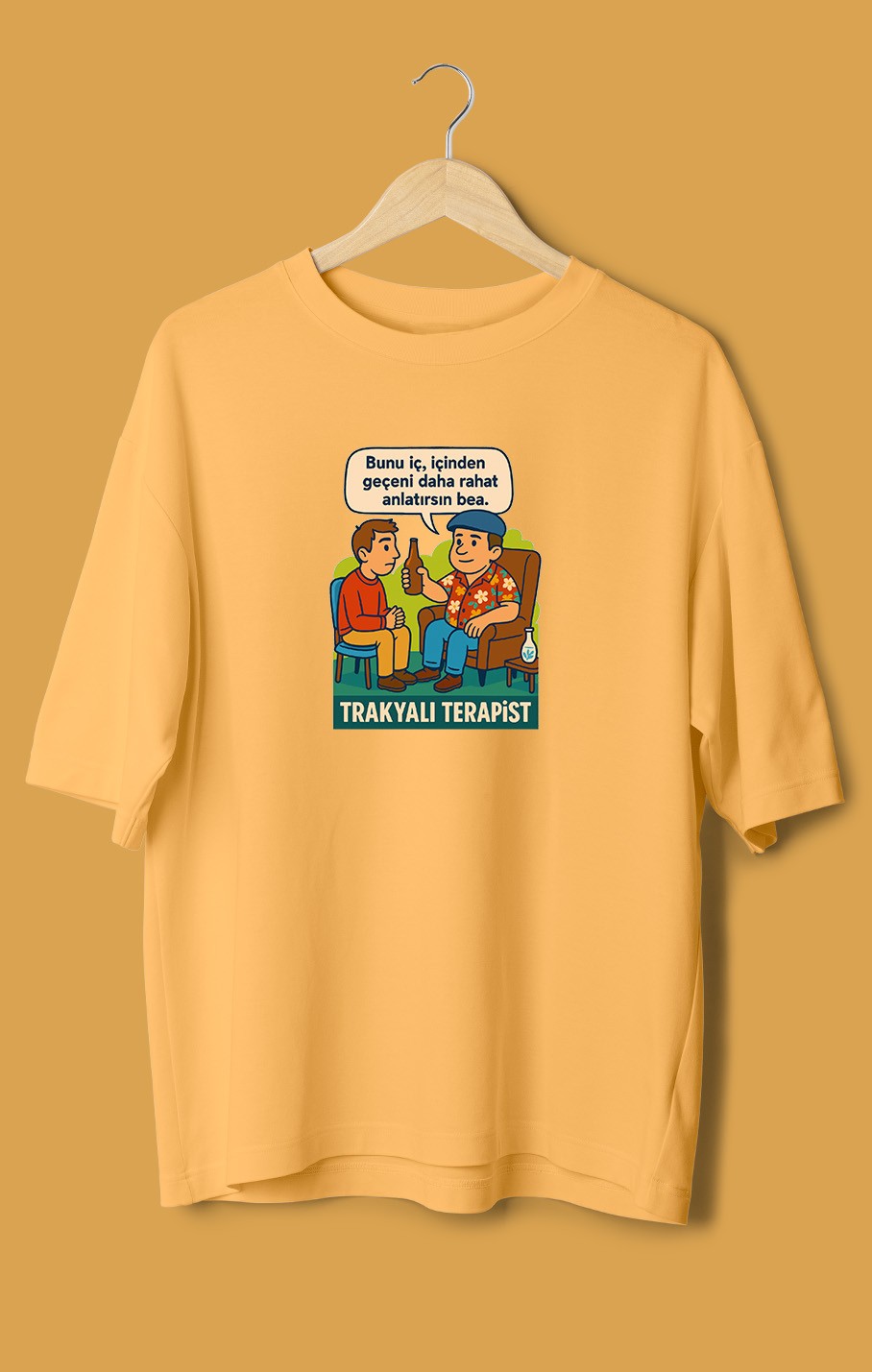 Trakyalı Terapist (Orijinal Oversize Tişört)
