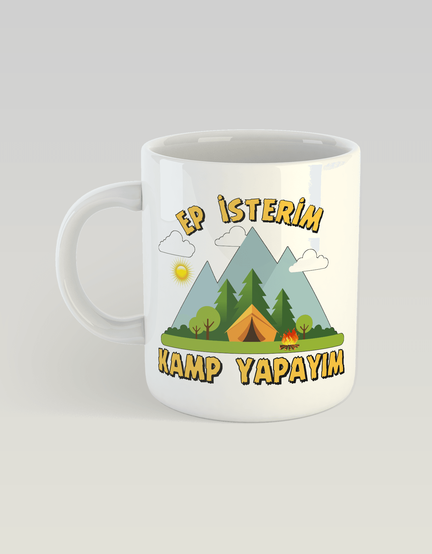 Ep İsterim Kamp Yapayım (Porselen Kupa) kupa05