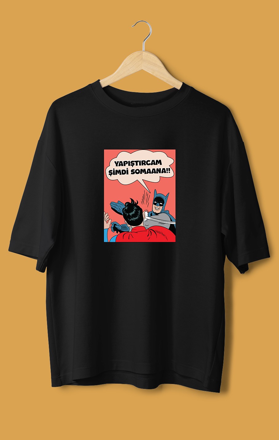 Yapıştırcam Şimdi Somaana (Orijinal Oversize Tişört)
