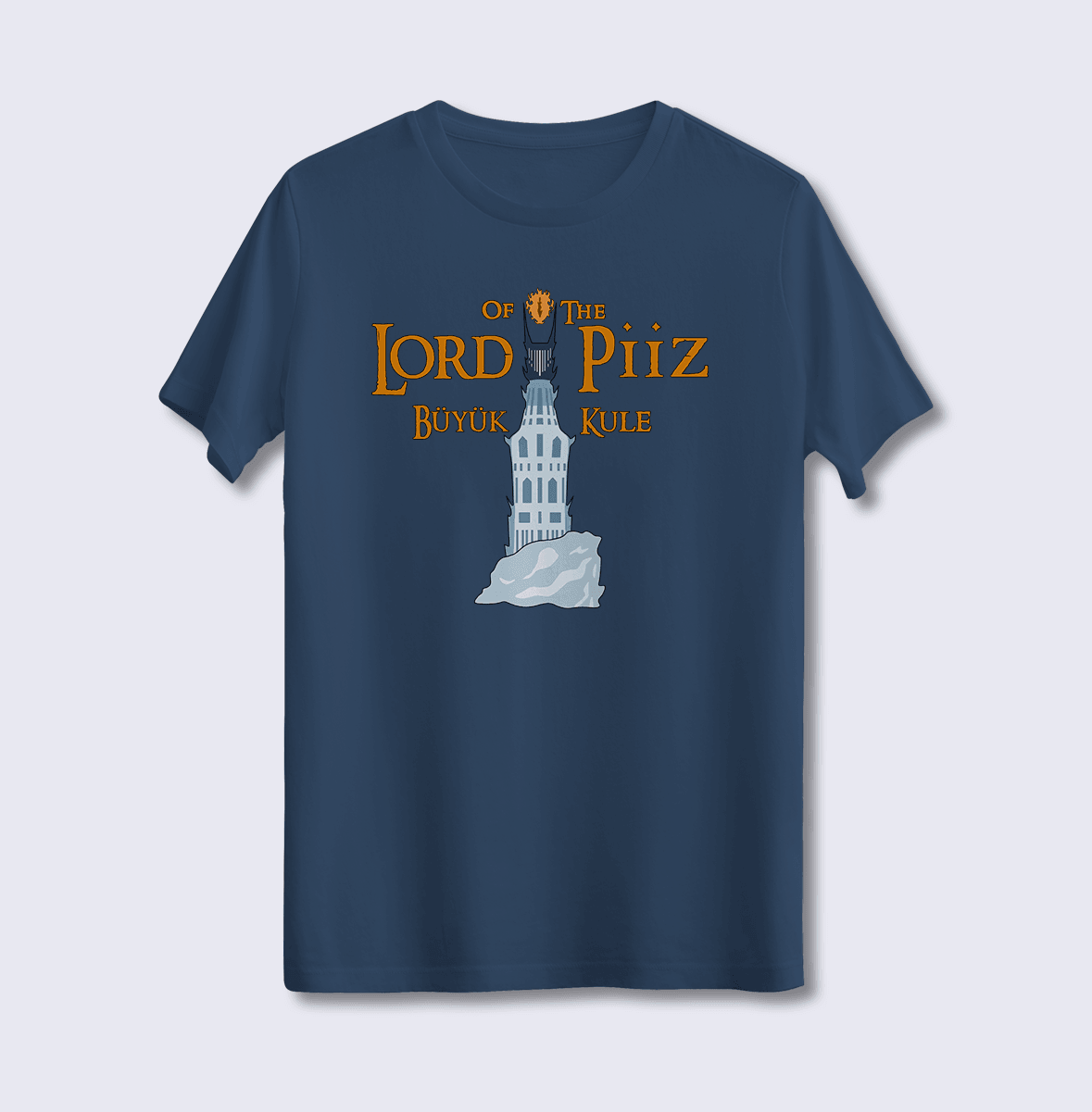 Lord of The Piiz Büyük Kule (Üniseks Tişört)