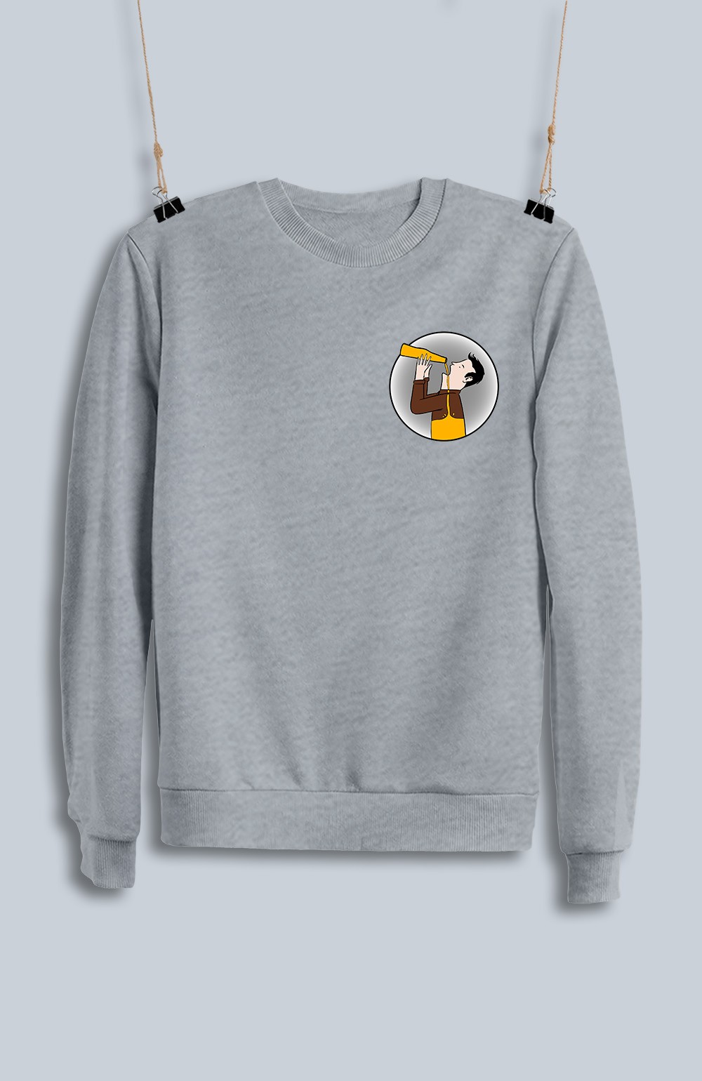 Bira İçen Adam (Sweatshirt)