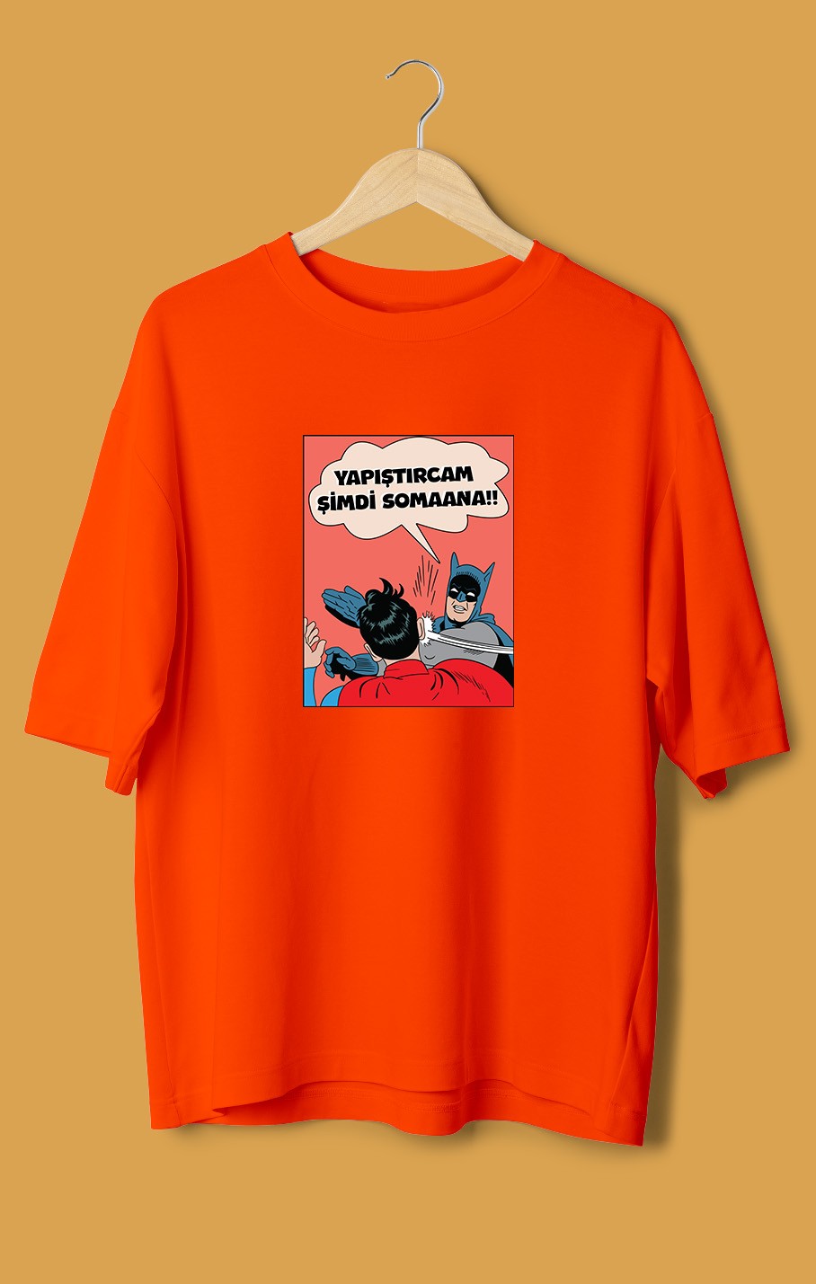Yapıştırcam Şimdi Somaana (Orijinal Oversize Tişört)