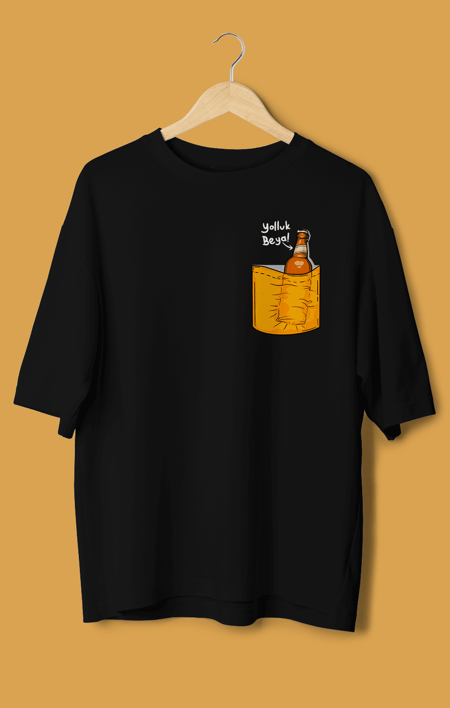 Yolluk Beya Minimal (Orijinal Oversize Tişört)