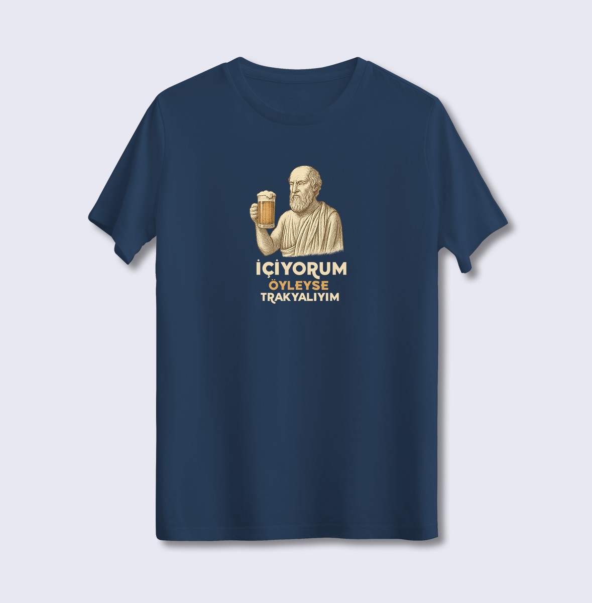 İçiyorum Öyleyse Trakyalıyım  (Üniseks Tişört)