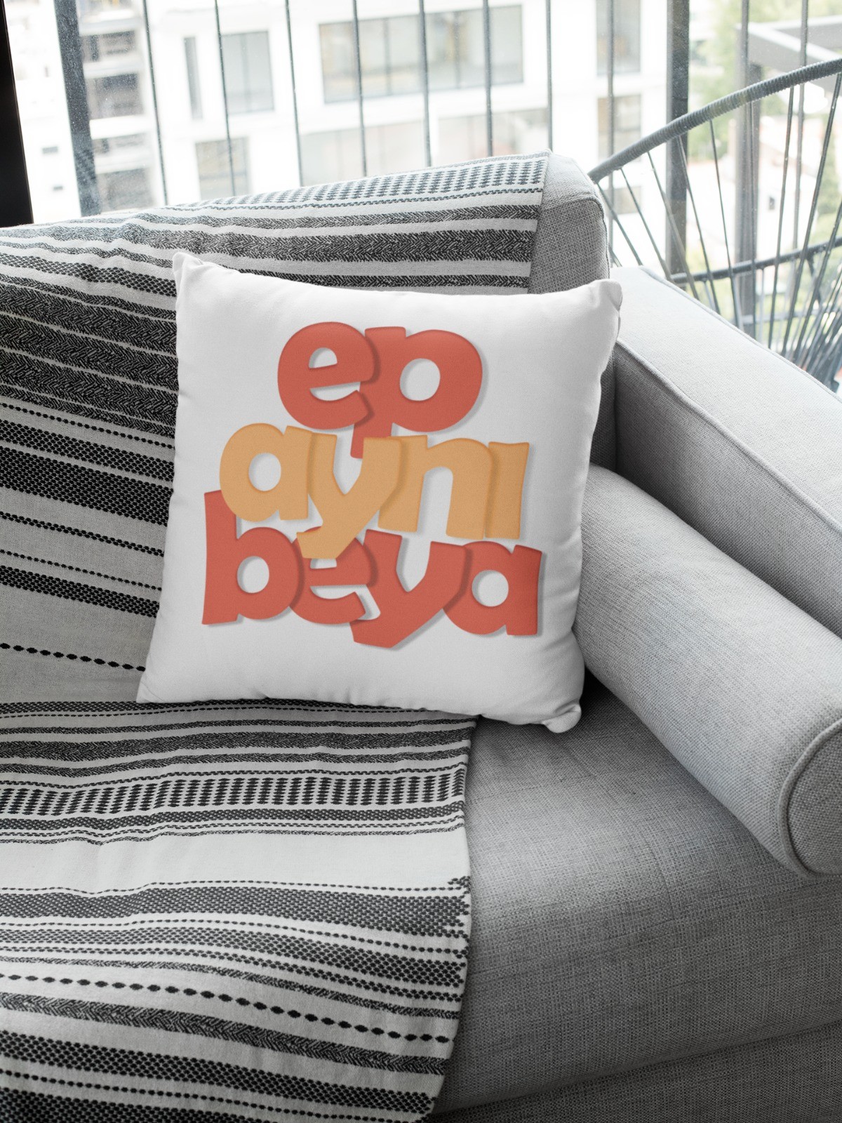 Ep Aynı Beya (Kare Yastık)