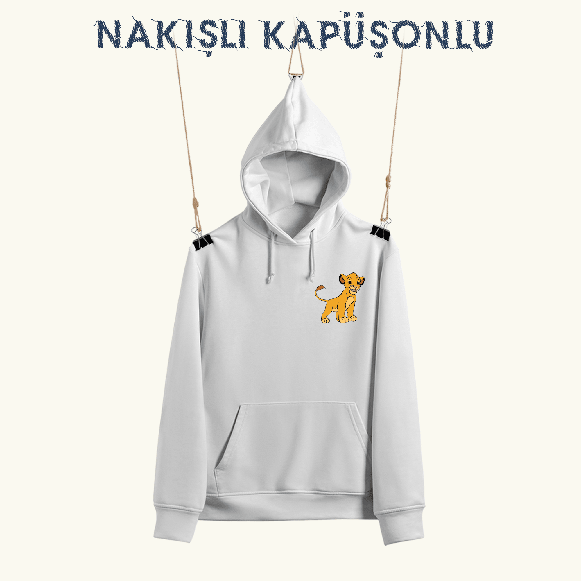 Aslan Kral Simba (NAKIŞLI KAPÜŞONLU)