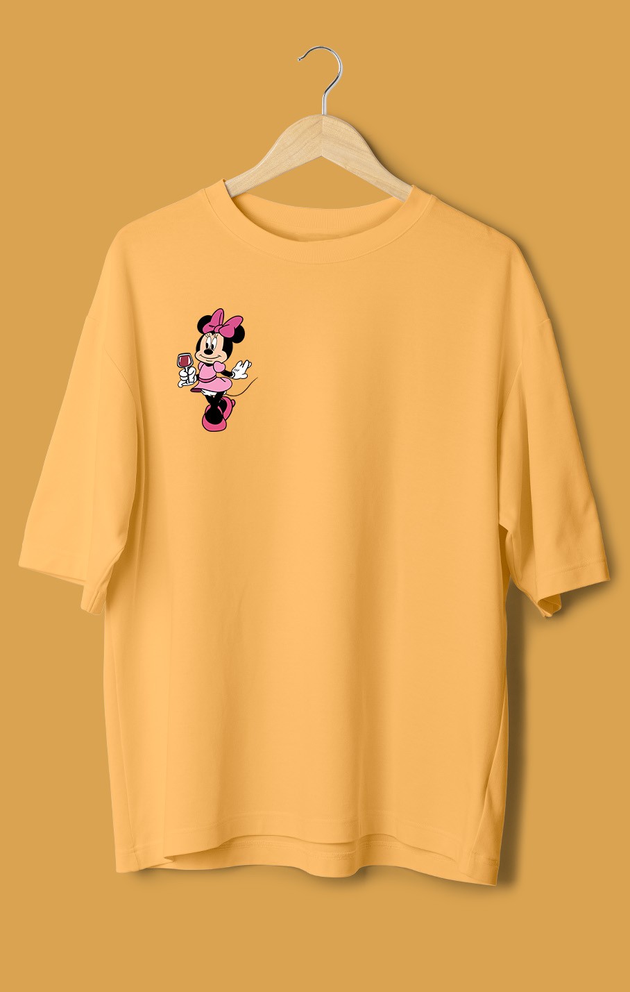 Minnie Mouse Şarap (Orijinal Oversize Tişört)