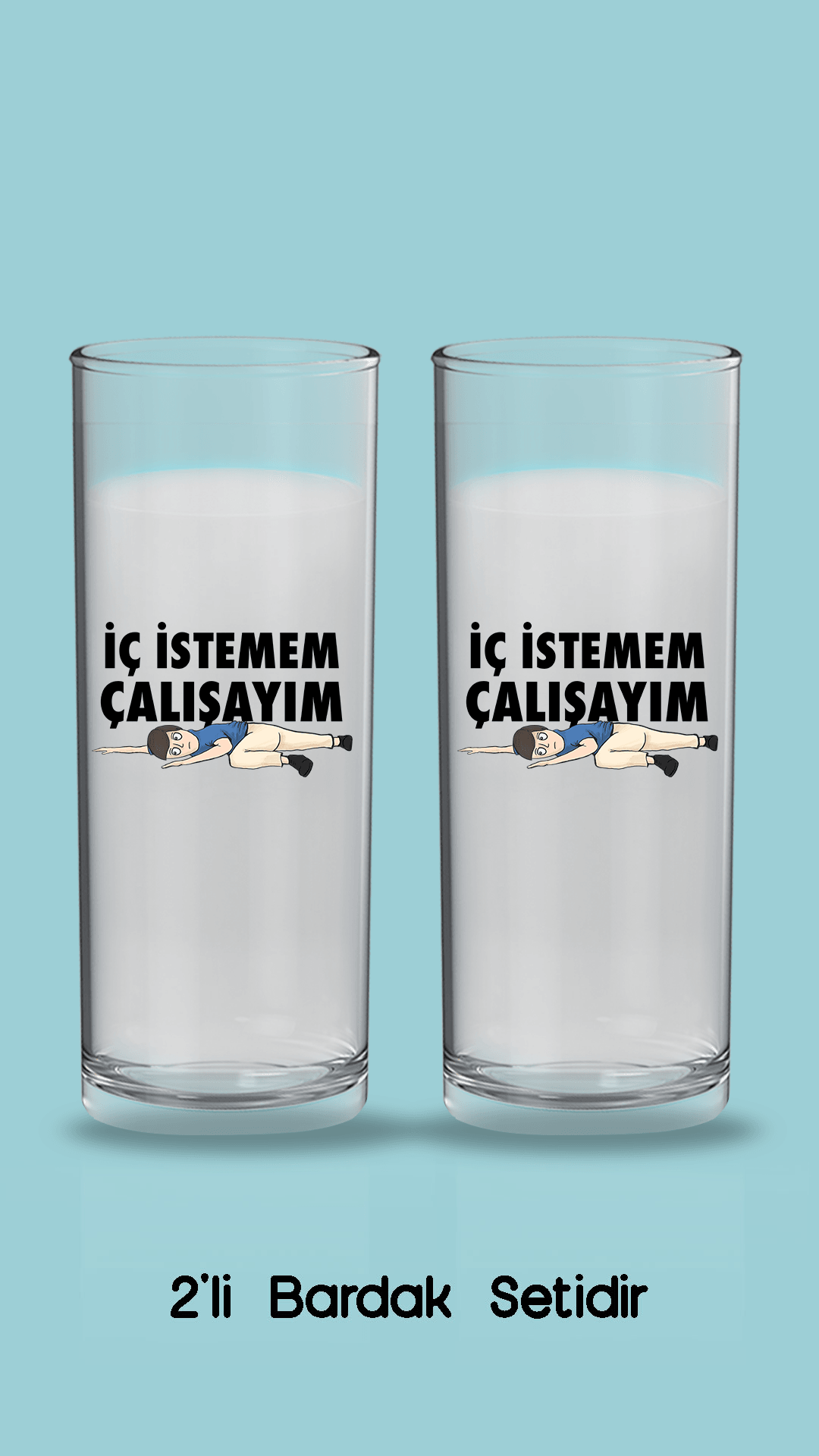 İç İstemem Çalışayım Kızan (Rakı Bardağı)