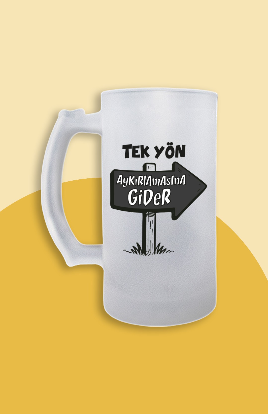 Tek Yön (Bira Bardağı)