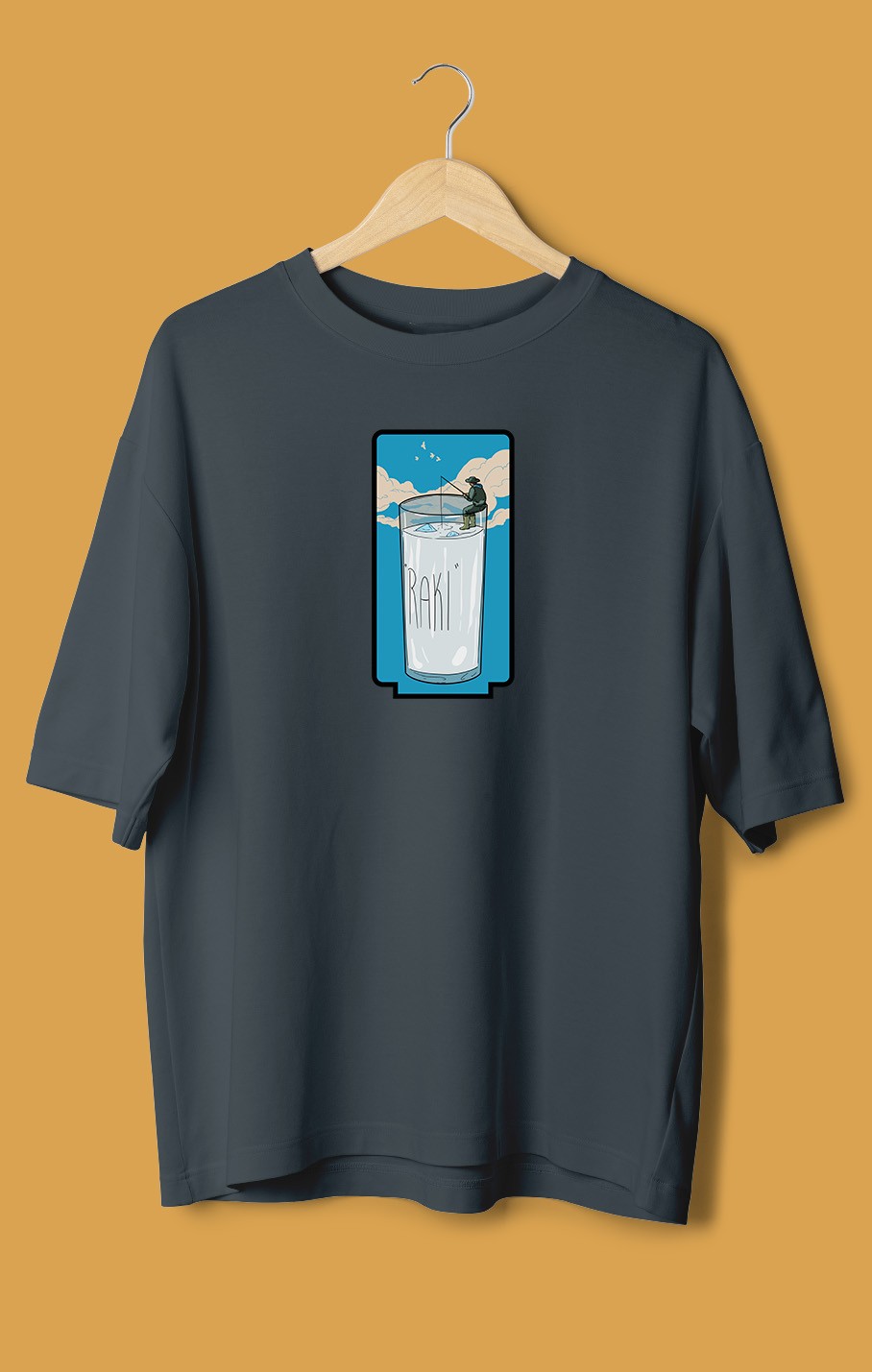 Rakı (Orijinal Oversize Tişört)