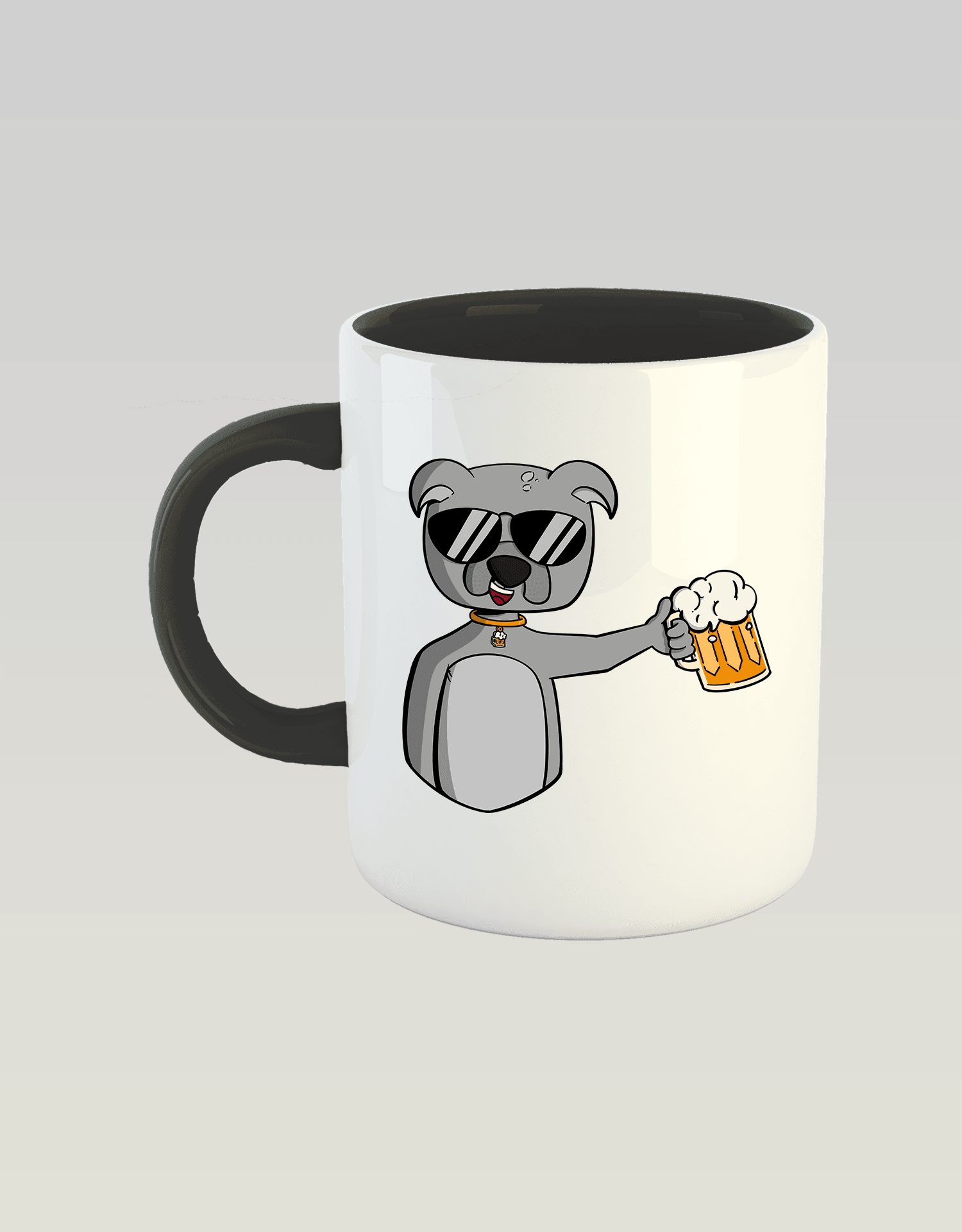 Biracı Köpek (Porselen Kupa)