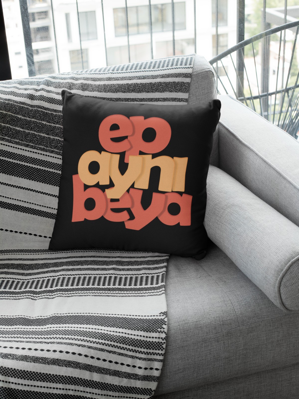 Ep Aynı Beya (Kare Yastık)