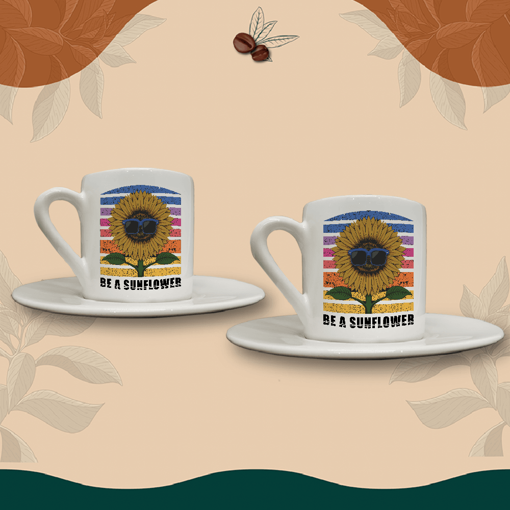 Be A Sunflower (2li Fincan Setidir)