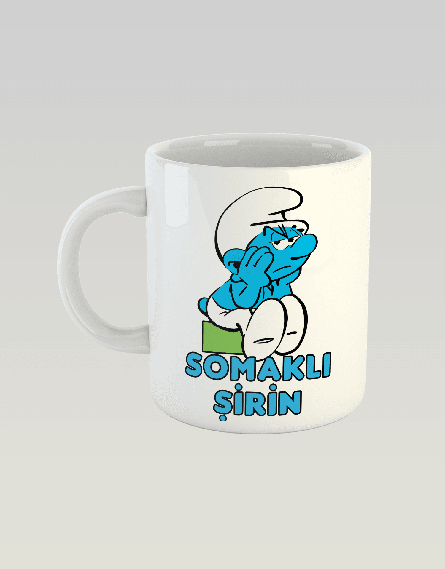 Somaklı Şirin (Porselen Kupa)