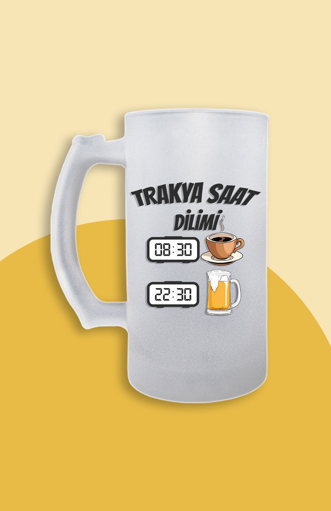 Trakya'da Saat Dilimi (Bira Bardağı)