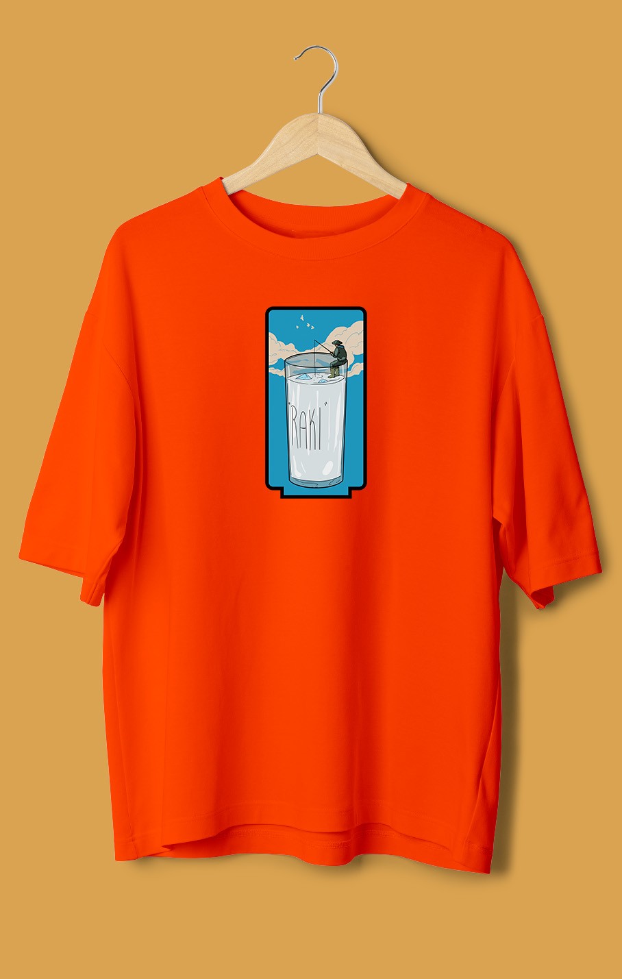 Rakı (Orijinal Oversize Tişört)