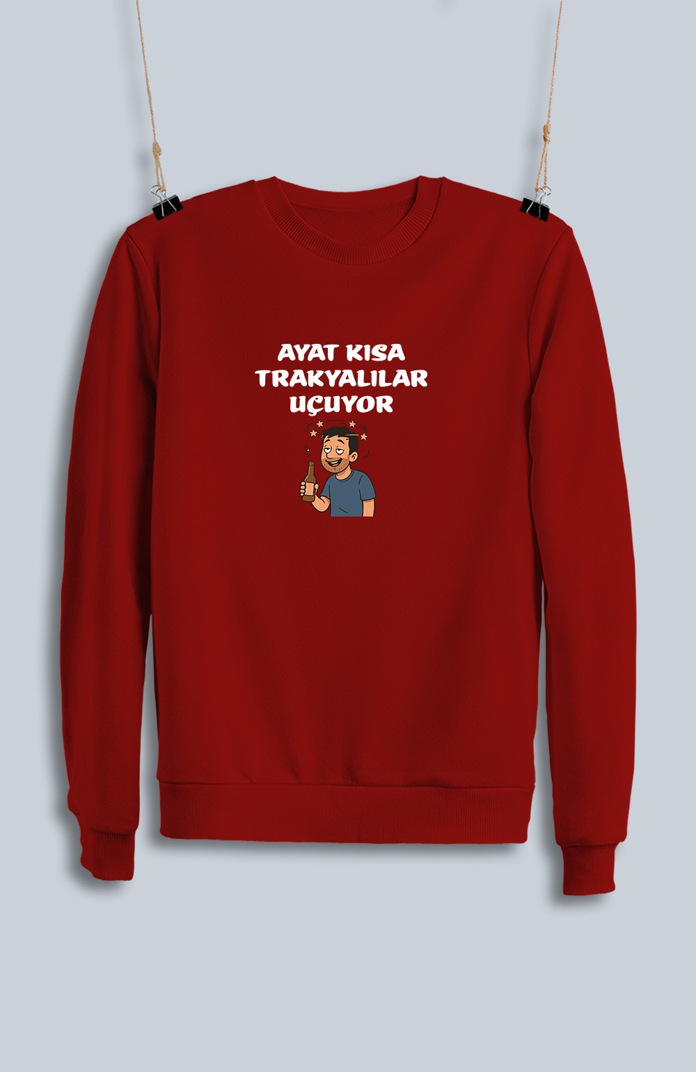 Ayat Kısa Trakyalılar Uçuyor (Sweatshirt)