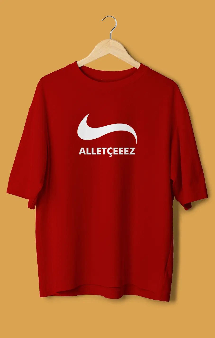 Unisex Oversize Tişört - ALLETÇEEEZ
