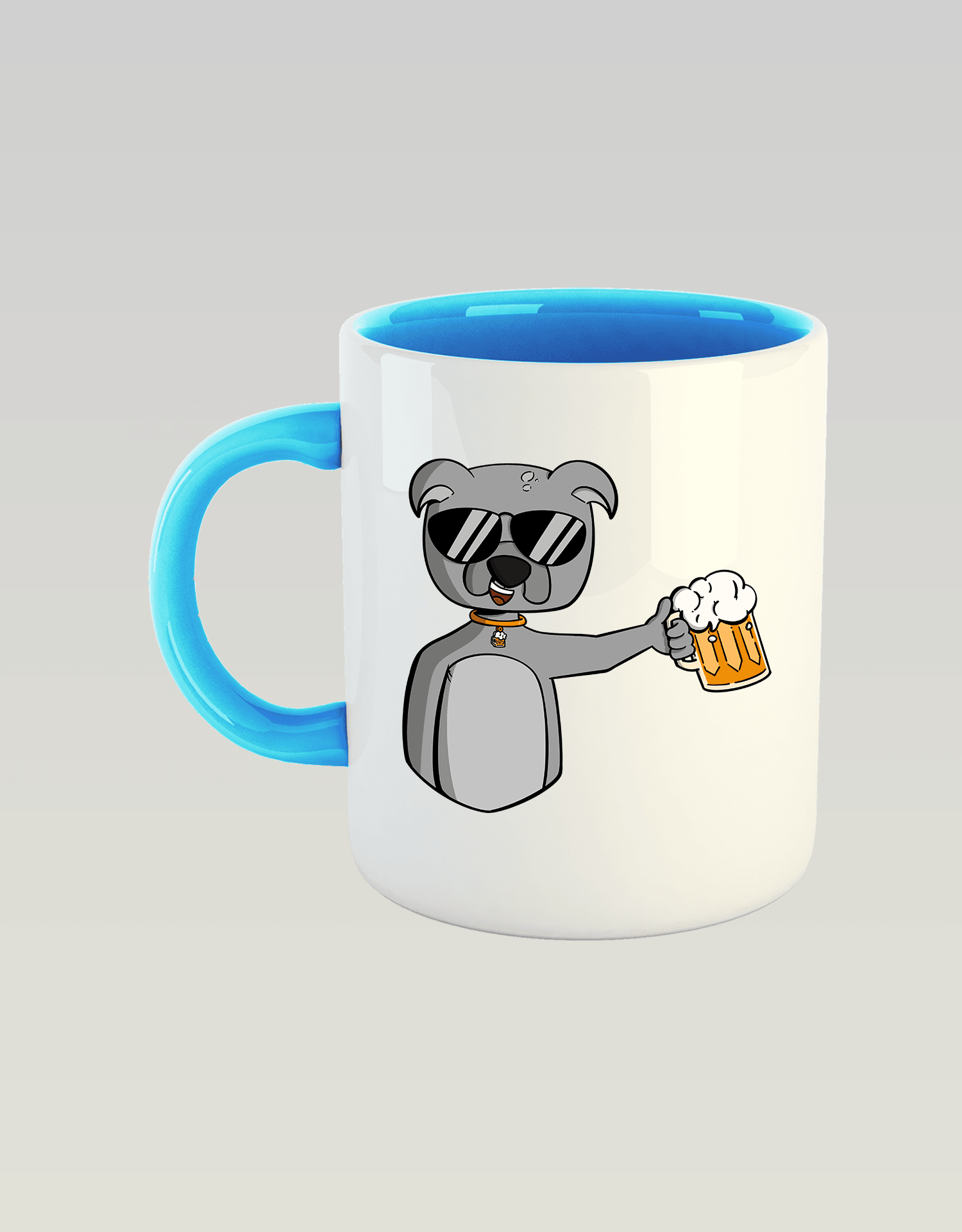 Biracı Köpek (Porselen Kupa)