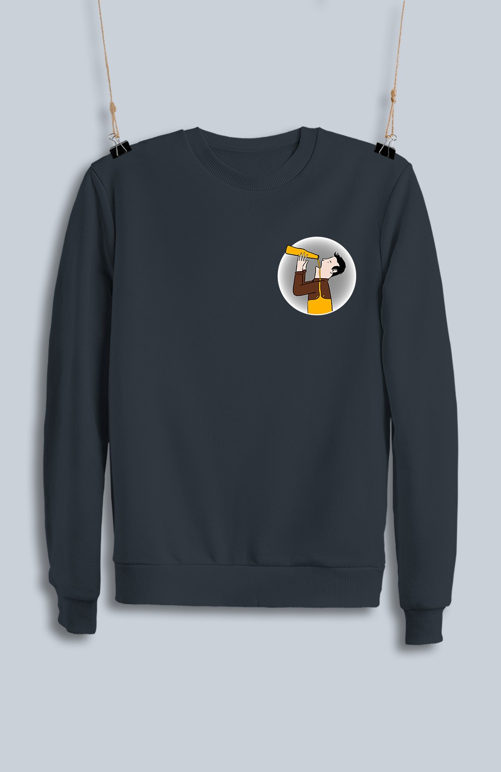 Bira İçen Adam (Sweatshirt)
