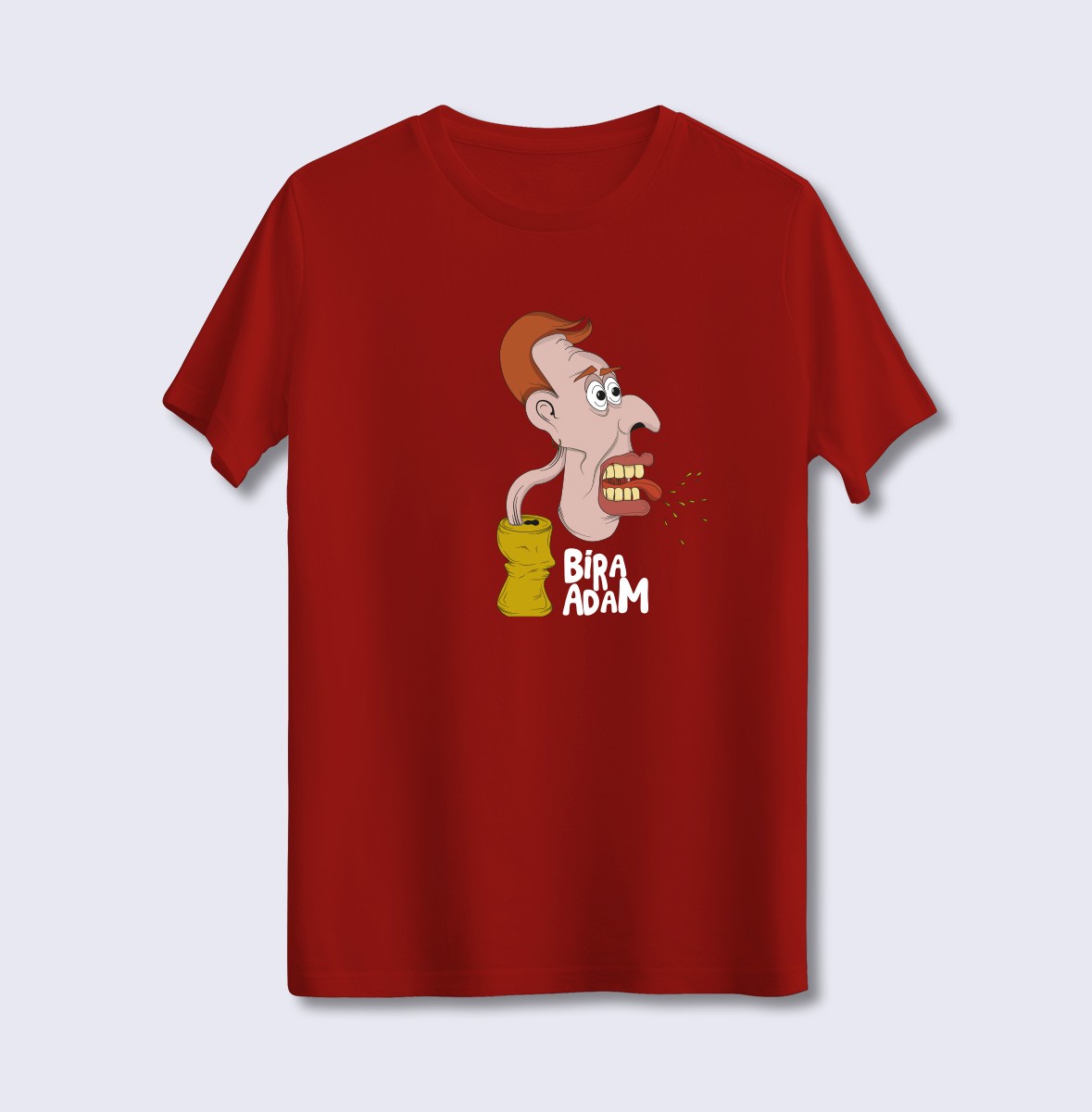 Bira Adam (Üniseks Tişört)