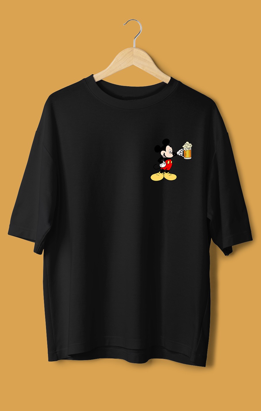 Mickey Mouse Bira (Orijinal Oversize Tişört)
