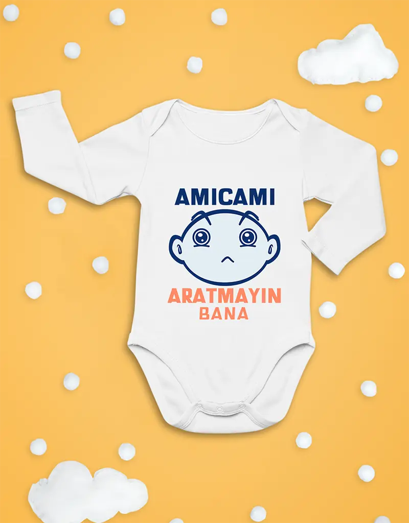 Uzun Kollu Bebek Zıbın - Amıcamı Aratmayın Bana