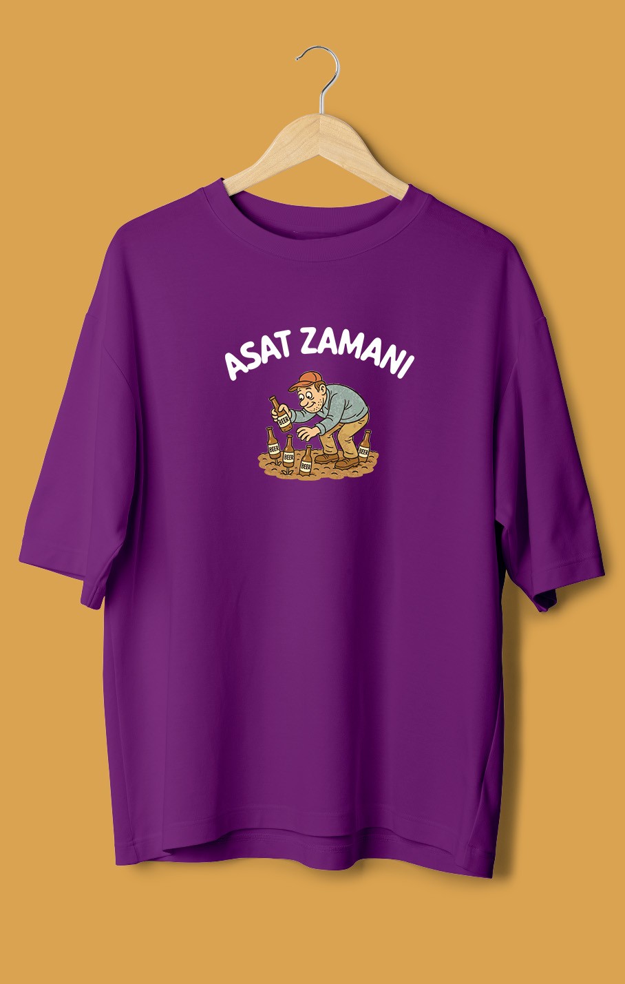 Asat Zamanı (Orijinal Oversize Tişört)