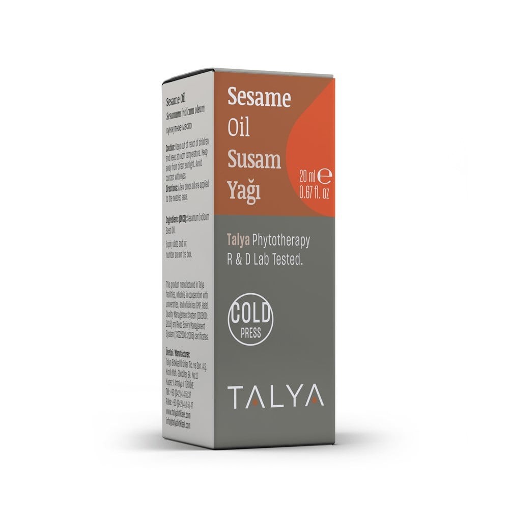 Susam Yağı 20 ml (Soğuk Sıkım)