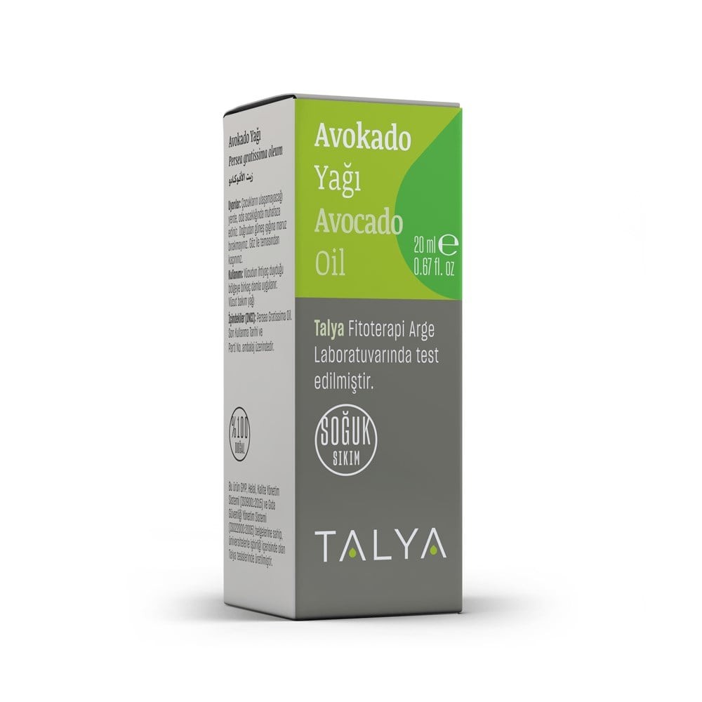 Avokado Yağı 20ml (Soğuk Sıkım)