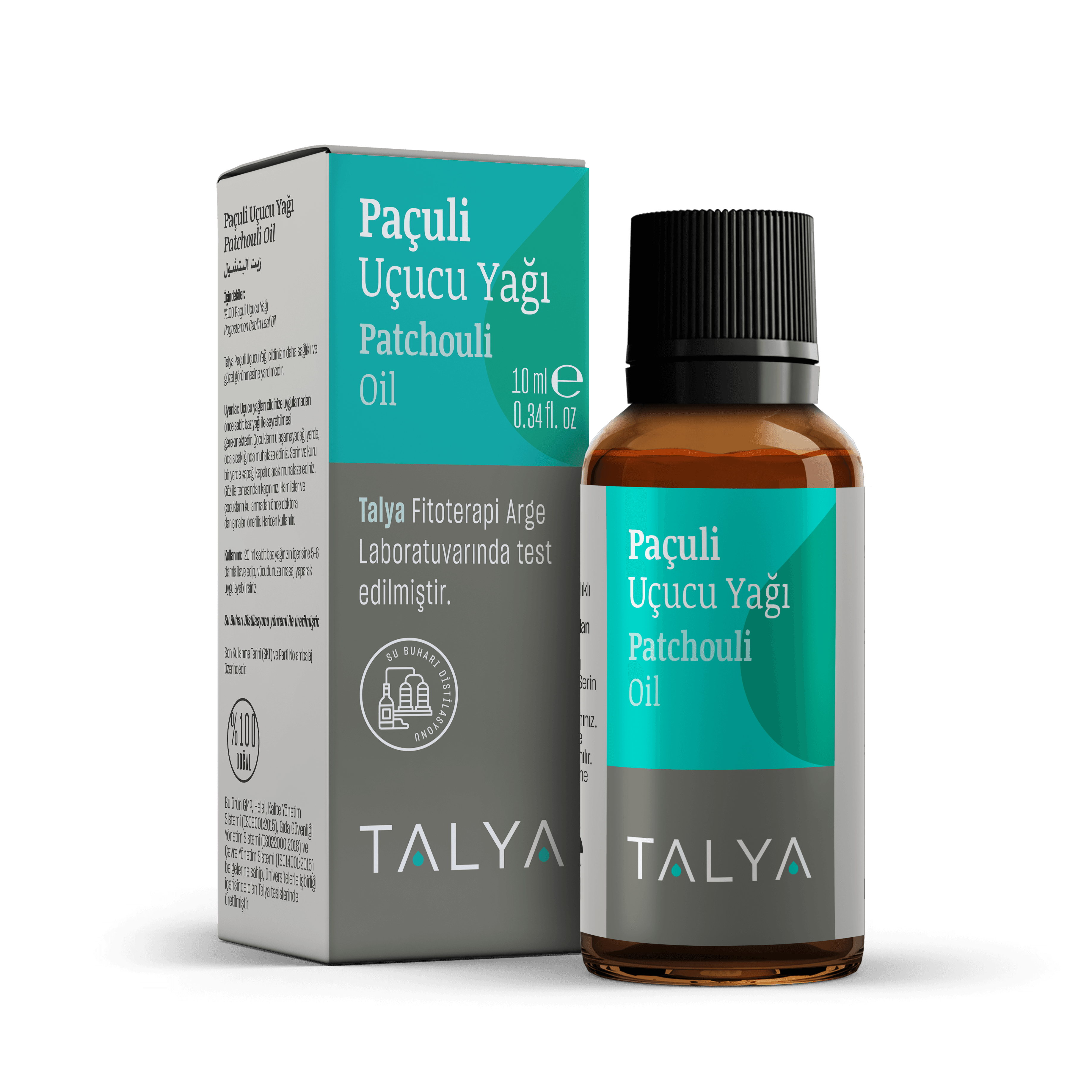 Saf Paçuli Uçucu Yağı 10 ml