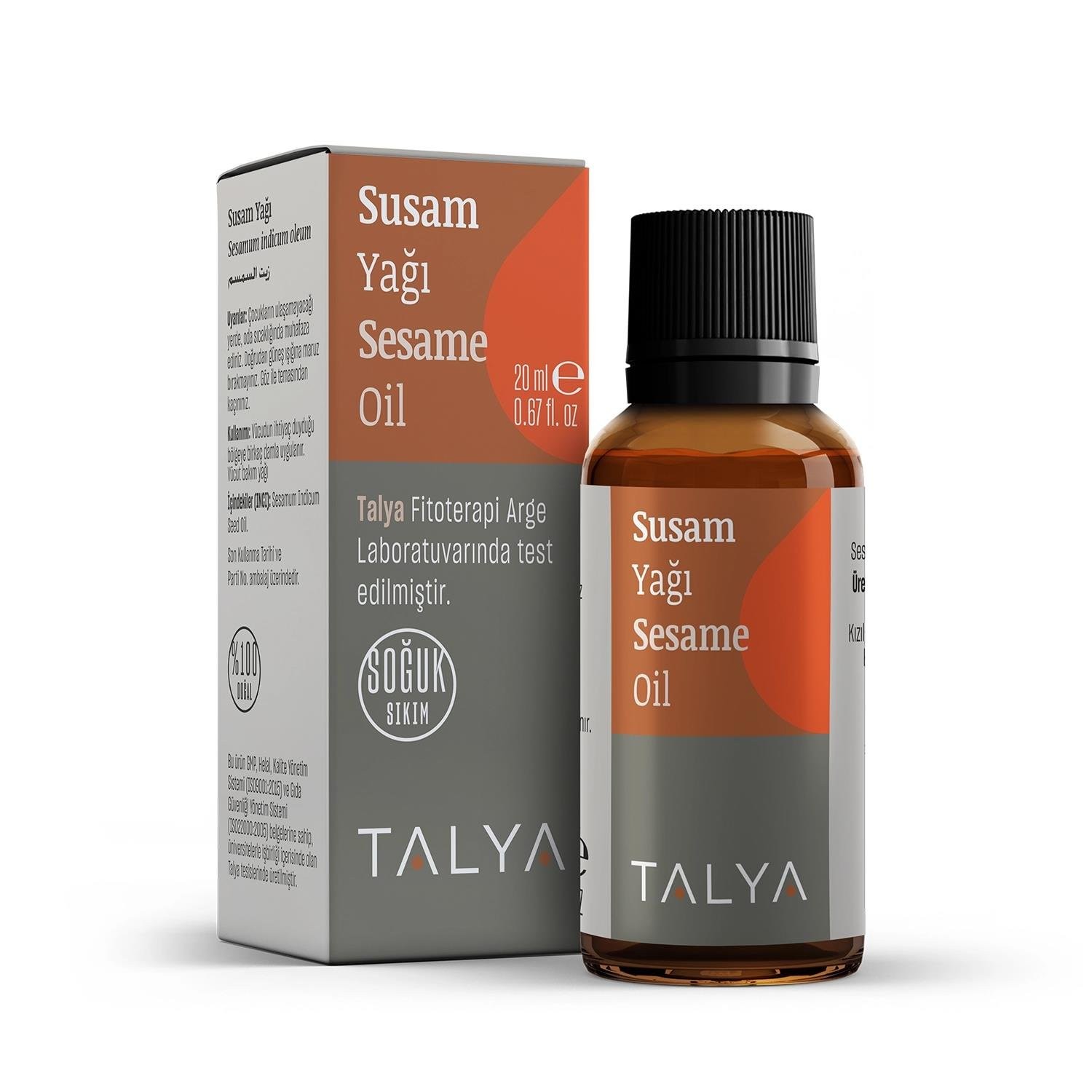 Susam Yağı 20 ml (Soğuk Sıkım)