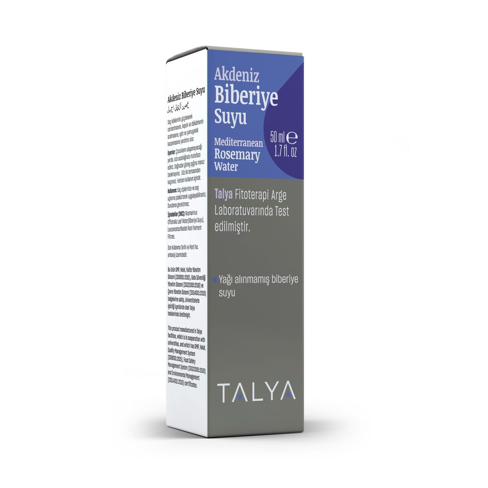 Akdeniz Biberiye Suyu 50 ml