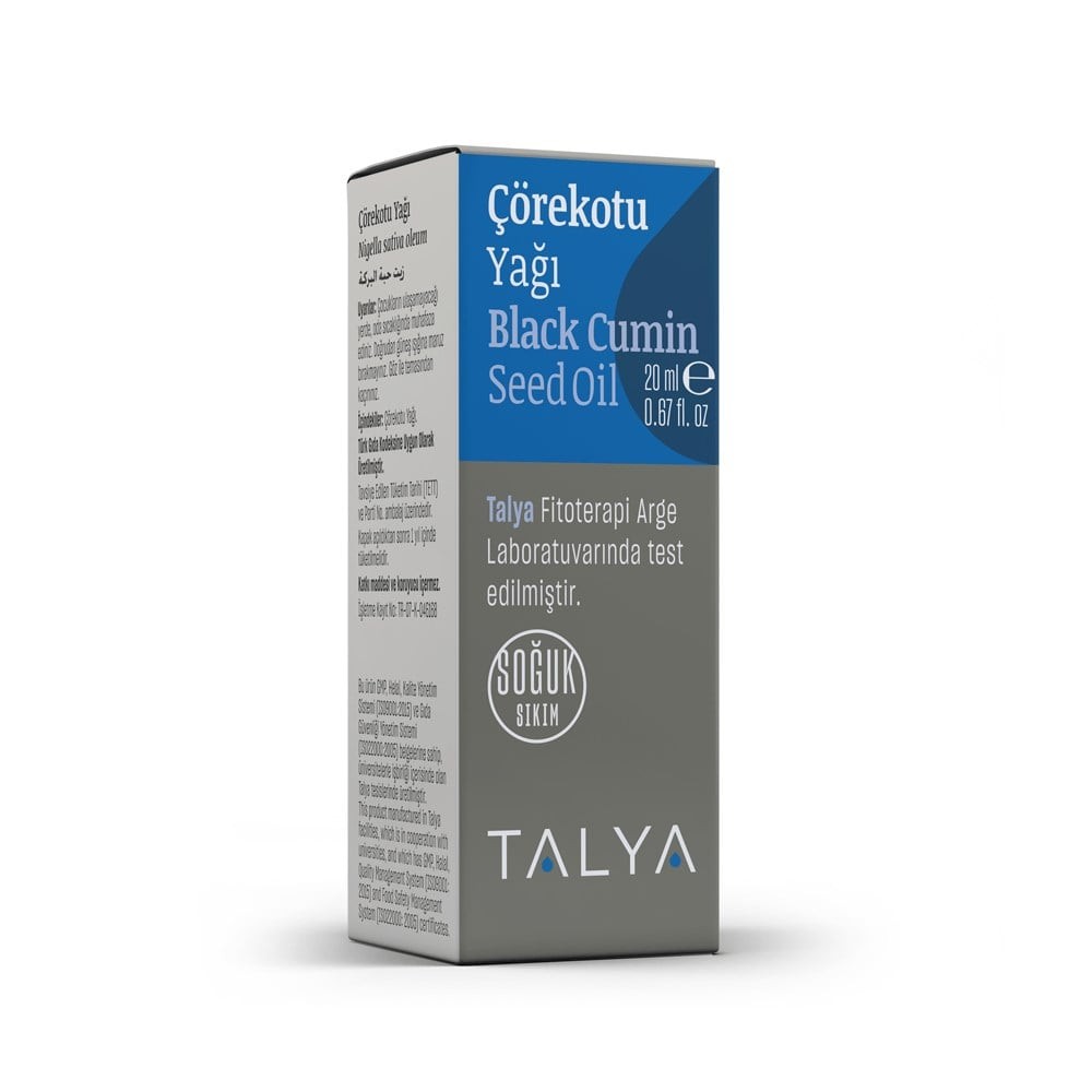 Çörekotu Yağı 20 ml (Soğuk Sıkım)