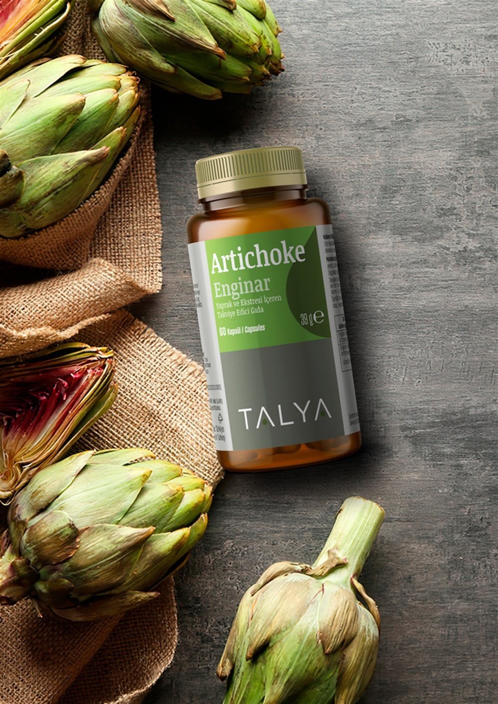 ARTICHOKE Enginar Yaprak Ve Ekstresi İçeren Takviye Edici Gıda